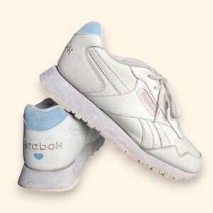 Reebok Classic Leather Sneakers | Off-White Cream | Size 10W | Retro Comfort Sho